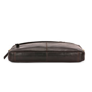 West Port Unisex Premium Leather Laptop Bag – Timeless Professional Elegance (MBG-AO-01-BROWN)