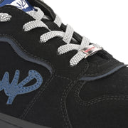 West Port Trendy Casual Sneakers (MIAMI-50-BLACK-BLUE)