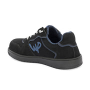 West Port Trendy Casual Sneakers (MIAMI-50-BLACK-BLUE)