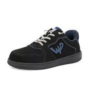 West Port Trendy Casual Sneakers (MIAMI-50-BLACK-BLUE)