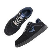 West Port Trendy Casual Sneakers (MIAMI-50-BLACK-BLUE)