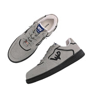 West Port Trendy Casual Sneakers (MIAMI-50-GREY-BLACK)