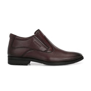 Men Premium Leather Ankle-Height Slip-On Formal Boot (Newtop-90-Brushoff)