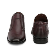 Men Premium Leather Ankle-Height Slip-On Formal Boot (Newtop-90-Brushoff)