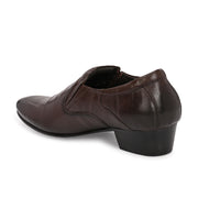 Men Premium Leather Brown Slip-On Formal Office Shoes (Nuform-11-Brown)