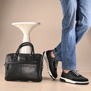 West Port Retro Street Casual Sneakers (RANGER-58-GREY-BLACK)