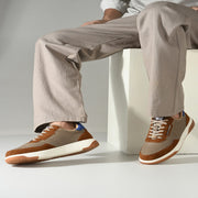 West Port Retro Street Casual Sneakers (RANGER-58-BEIGE)