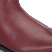 Men Premium Leather Bordo Chelsea Boot (Reform-85-Bordo)