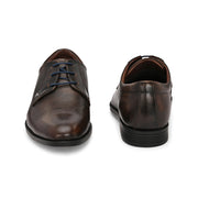 Men Premium Leather Pine Lace-Up Formal Shoes (Regal-60-Pine)