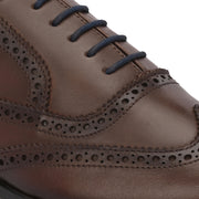 Men Premium Leather Formal Brogue Shoes - Brown (Regal-70-Brown)