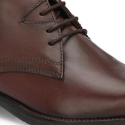 Men Premium Leather Brown Chukka Boots (Royale-75-Brown)