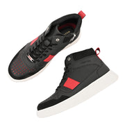 West Port High-Top Sneakers (SAILOR-75-BLACK)
