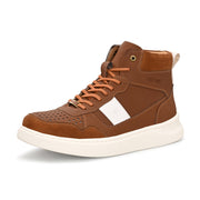 West Port High-Top Sneakers (SAILOR-75-TAN)