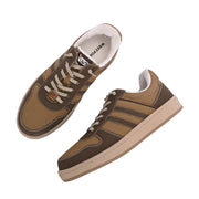 West Port Urban Casual Sneakers for Men – Brown & Tan (SNEAK-50-BROWN-TAN)