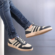 West Port Urban Casual Sneakers for Men – Navy & Grey (SNEAK-50-NAVY-GREY)