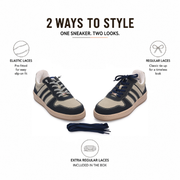 West Port Urban Casual Sneakers for Men – Navy & Grey (SNEAK-50-NAVY-GREY)
