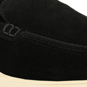 West Port Men Trendy Leather Loafers (Thrive-10-Black)