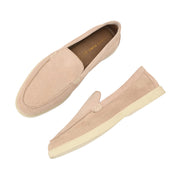 West Port Men Trendy Leather Loafers (Thrive-10-Sand)