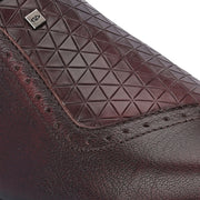 Men Premium Leather Bordo Slip-On Formal Shoes (V-Roman-05-Bordo)