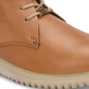 West Port Men Tan Leather Chukka Boots (V-STAR-80-TAN)
