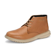 West Port Men Tan Leather Chukka Boots (V-STAR-80-TAN)