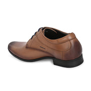 Men Premium Leather Lace Up Shoe (VINTAGE-52-MOCCA)