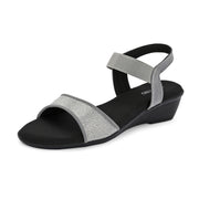 Women Premium Wedge Sandals (W-AF-07-GREY)