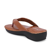 Women Casual Comfort Slippers (W-AH-08-TAN)