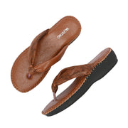 Women Casual Comfort Slippers (W-AH-08-TAN)