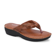 Women Casual Comfort Slippers (W-AH-08-TAN)