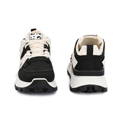 Women Chunky Lace-Up Sneakers (W-ATF-27-BLACK)