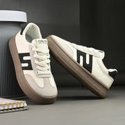 Women Chunky Lace-Up Sneakers (W-ATF-28-BLACK)