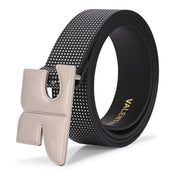 Valentino Women's Fashion Belt – Black with Silver Buckle (W-BT-HI-02-BLACK-SILVER)