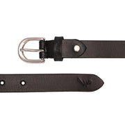 West Port Women’s Classic Rugged Leather Belt (W-BT-LE-02-BLACK)
