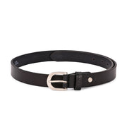West Port Women’s Classic Rugged Leather Belt (W-BT-LE-02-BLACK)