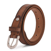 West Port Women’s Classic Rugged Leather Belt (W-BT-LE-02-TAN)