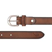 West Port Women’s Classic Rugged Leather Belt (W-BT-LE-02-TAN)
