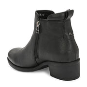 Women Premium Leather Zipper Boots (W-DreamGirl-85-Black)