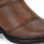 Women Premium Leather Zipper Boots (W-DreamGirl-97-Brushoff)