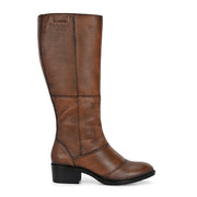Women Premium Leather Zipper Boots (W-DreamGirl-97-Brushoff)