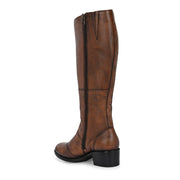 Women Premium Leather Zipper Boots (W-DreamGirl-97-Brushoff)