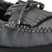 Women Premium Leather Slip On Loafer (W-Flexy-15-Metalic-Grey)