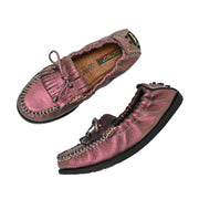 Women Premium Leather Slip On Loafer (W-Flexy-15-Metalic-RoseGold)