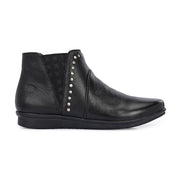Women Premium Leather Chelsea Boots (W-JANY-076-BLACK)