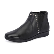 Women Premium Leather Chelsea Boots (W-JANY-076-BLACK)