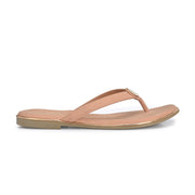 Women Slip-On Thong Flats (W-KE-01-PEACH)