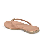 Women Slip-On Thong Flats (W-KE-01-PEACH)
