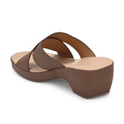 Women Cross Strap Wedge Sandals (W-MS-01-ANTIQUE)