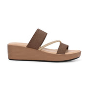 Women Double Strap Wedge Sandals (W-MS-02-ANTIQUE)