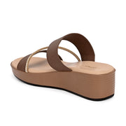 Women Double Strap Wedge Sandals (W-MS-02-ANTIQUE)